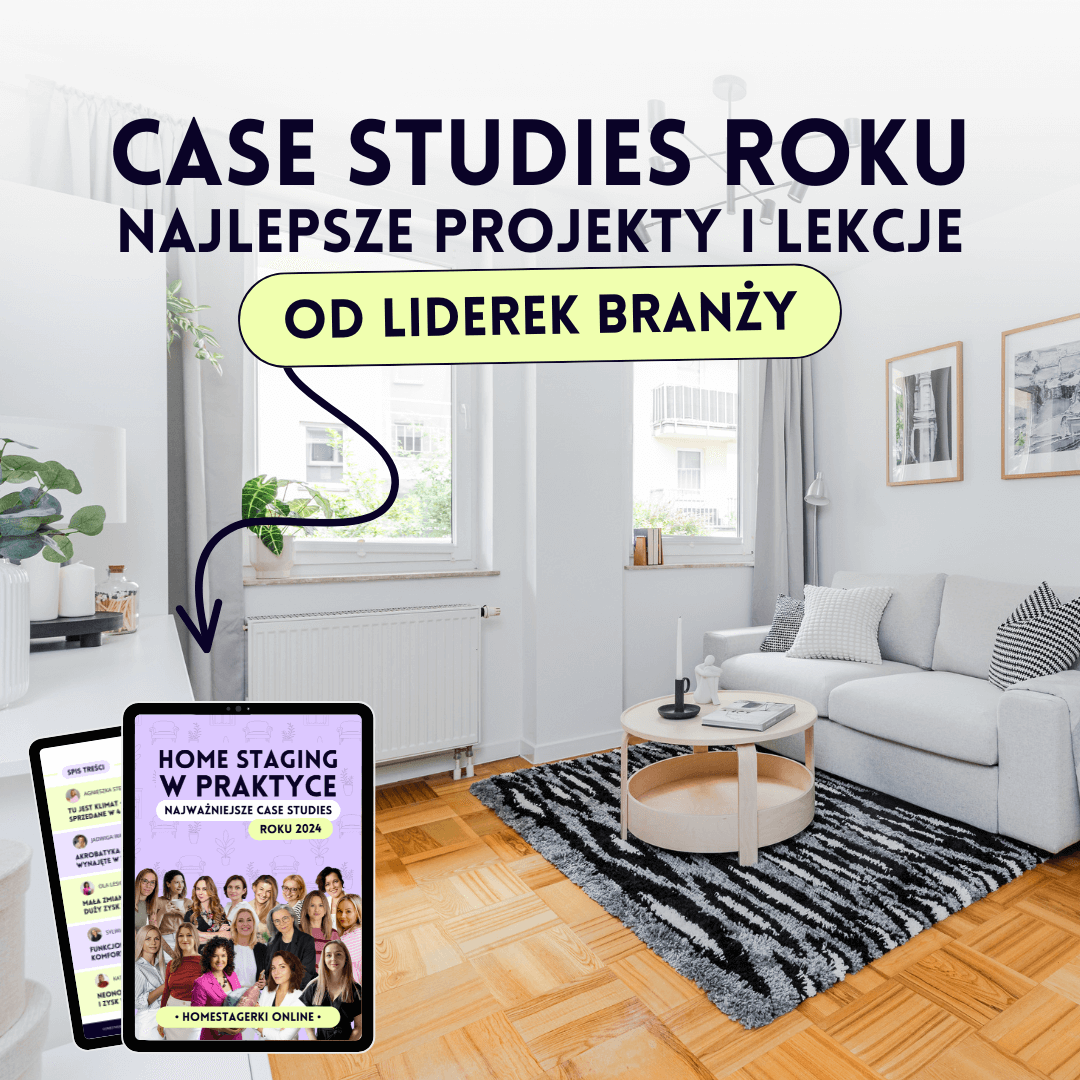 salon po home staging I okładka ebooki o home staging